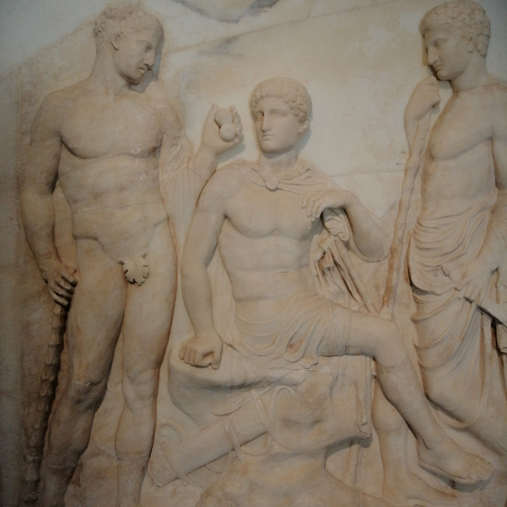 Relief of Theseus Pirithous and Heracles image