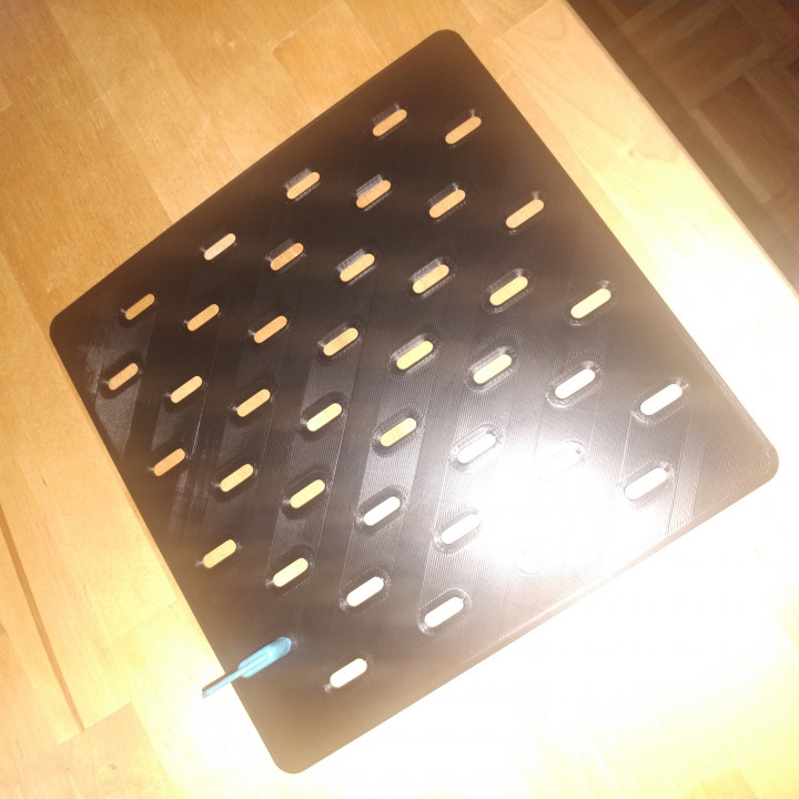 3D Print Of IKEA SKADIS PEGBOARD 200X200MM By Deragonsu