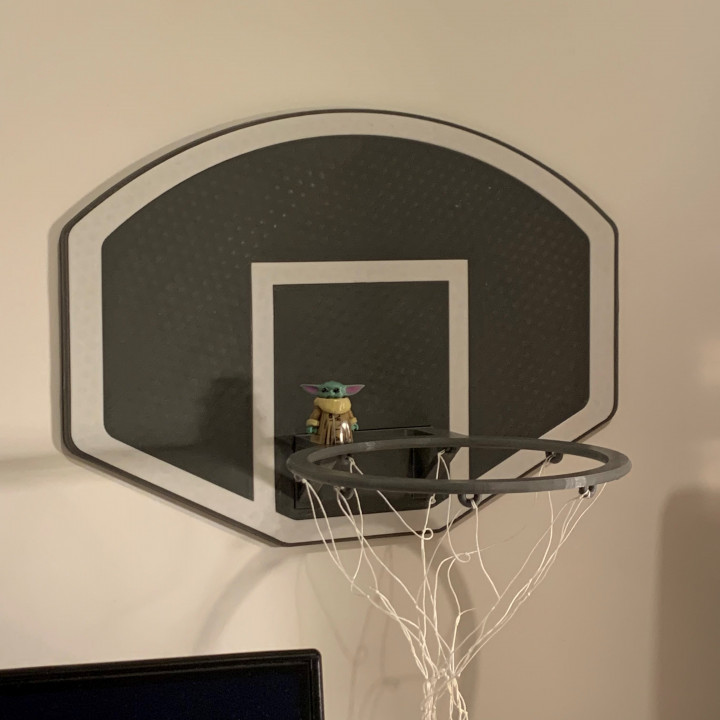 Mini baskectball hoop image
