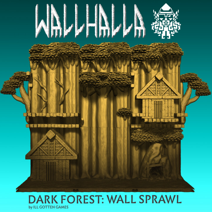 Wallhalla Wall Sprawl: Dark Forest's Cover