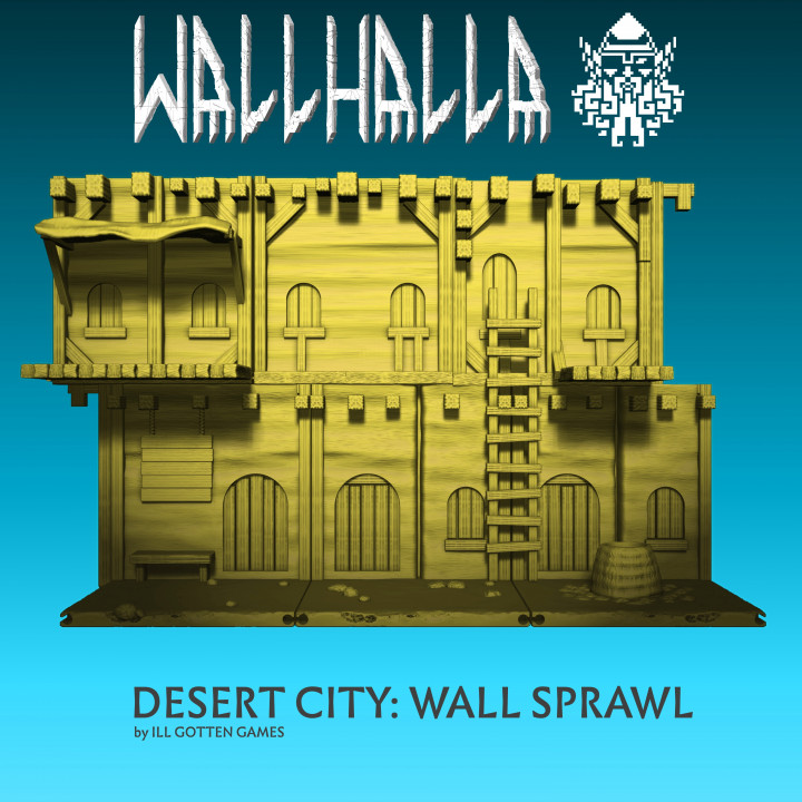 Wallhalla Wall Sprawl: Desert City's Cover