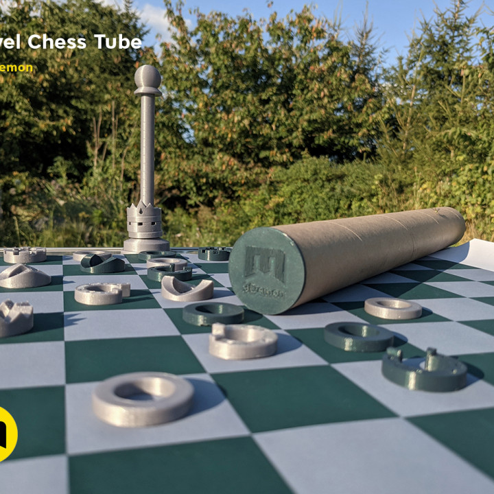 Travel Chess Tube image