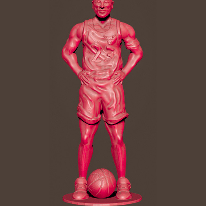 Michael Jordan 3d figure image