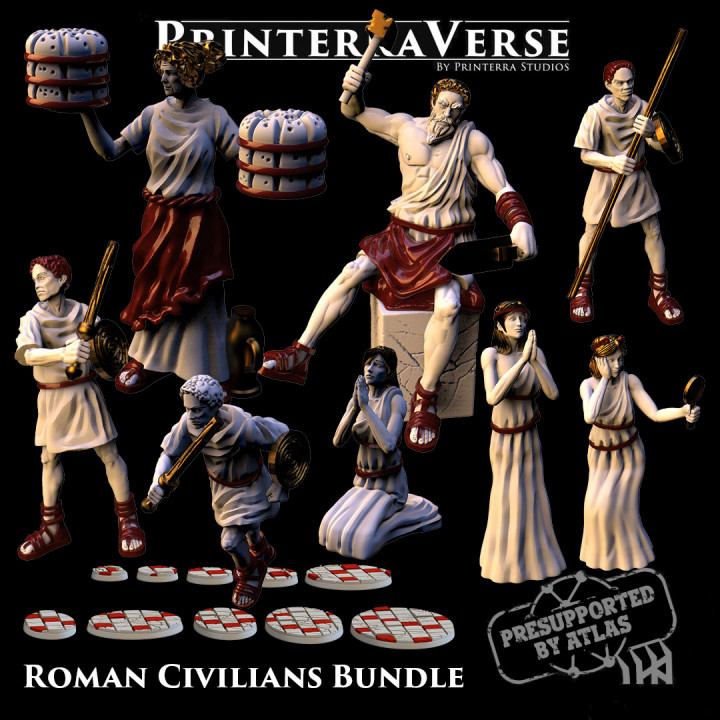 001 Legendary Rome Civilians image