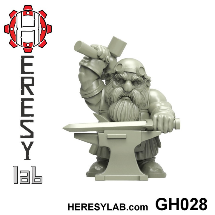 HeresyLab - Black Mountain Dwarf Bundle - 35 models image