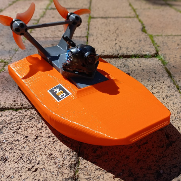 Micro FPV Boat: Ossum NewBoatDrone Mk5 image