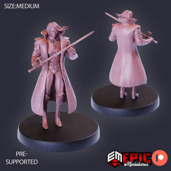 3D Printable Vampire Hunter Sword / Demon & Undead Killer / Evil Hero ...