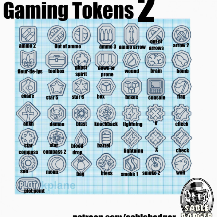 Game Token Project - General Tokens image