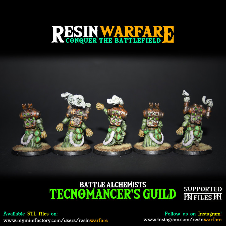Tecnomancer's Guild - Battle Alchemists