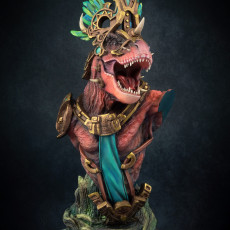 Picture of print of Blessed Claw of Ziskal - Bust