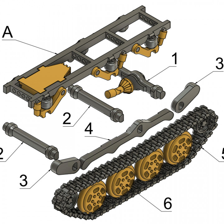 Extra Truck Chassis - 28mm image