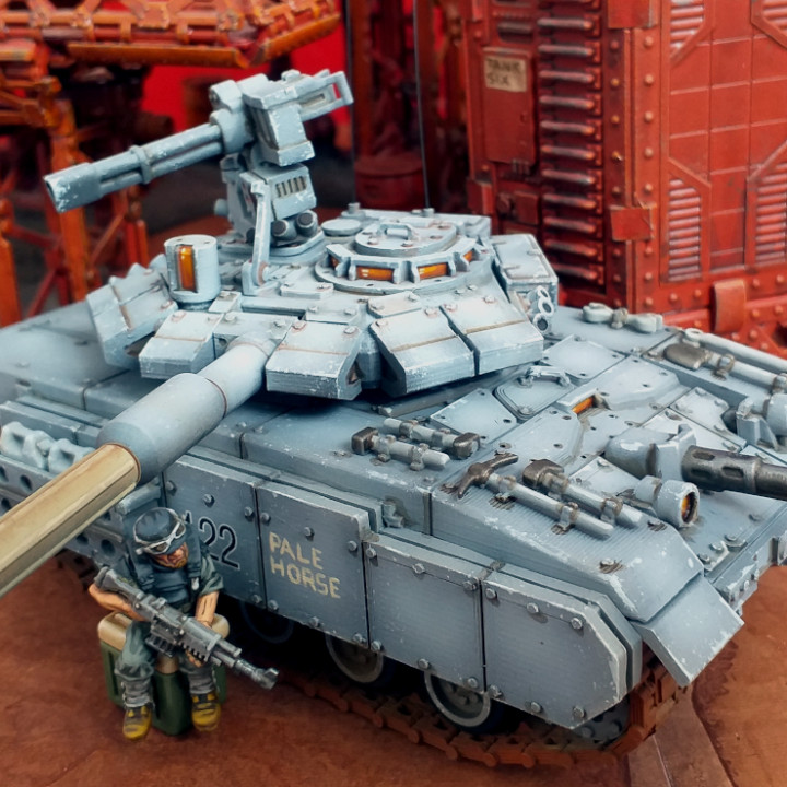 Akula K-66 Devastator - Heavy Diesel store Tank | The Iron Guard | Print Minis | 3D Printed Miniature | 28mm / 32mm Miniatures, D&D