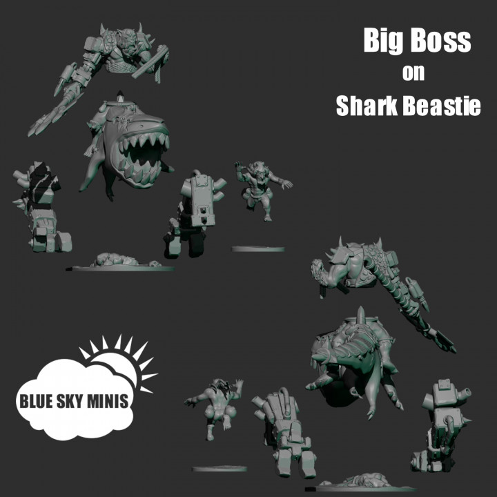 Big Boss on Shark Beastie image