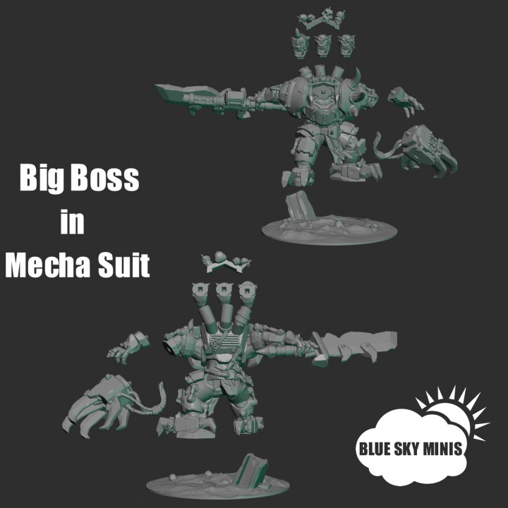Big Boss in Mecha Suit Armor image