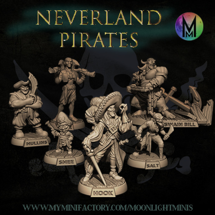 Pirate - Pirates of Neverland- Captain Hook and Pirate Crew image