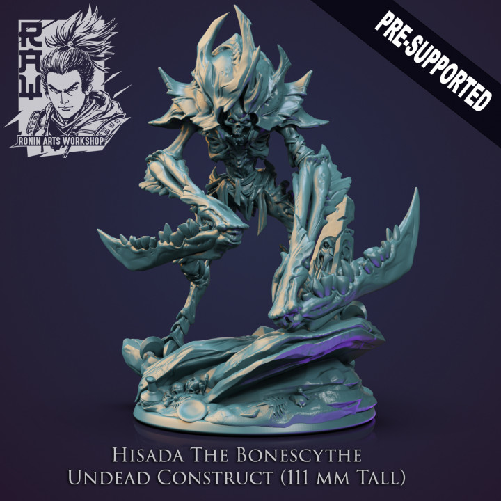Hisada The Bonescythe - Undead Construct image