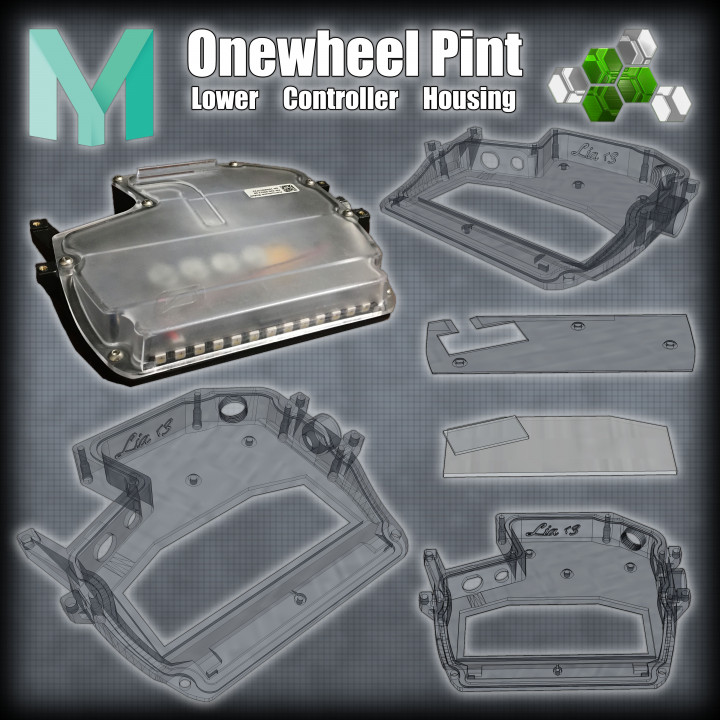 Onewheel Pint Lower Controller Housing image