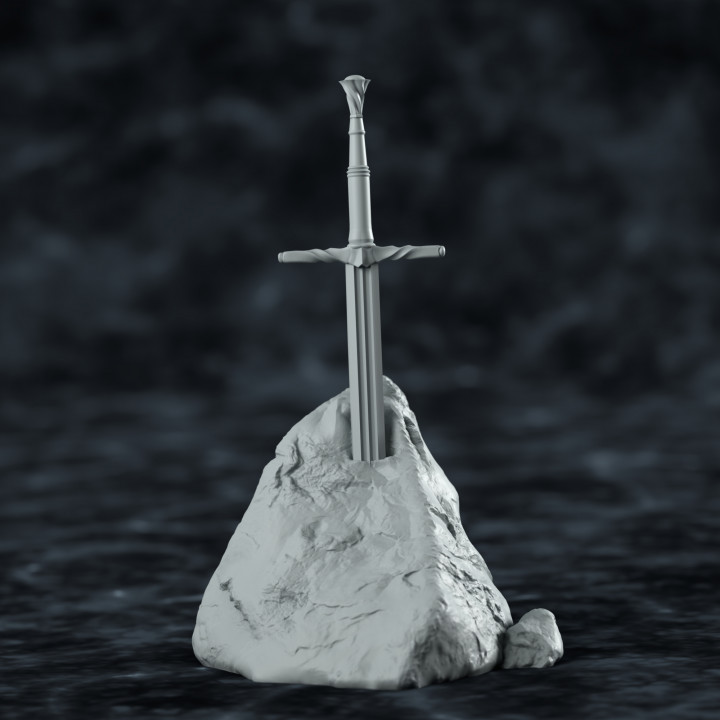 The sword in the stone image