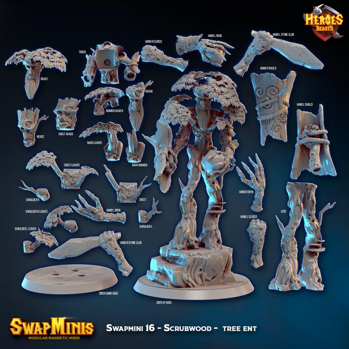 Swapmini 16 - Scrubwood -  tree ent image