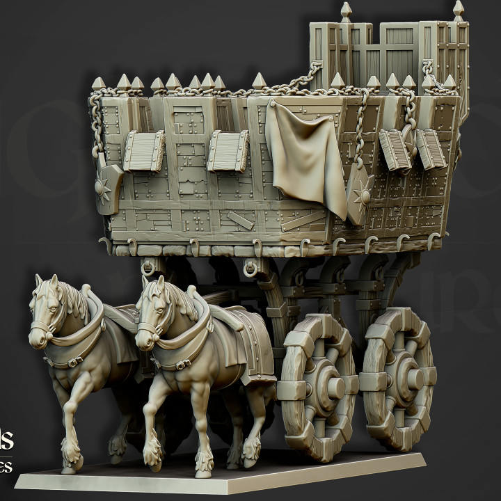 The Wittemberg Wagon - Highlands Miniatures image