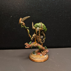 Picture of print of Chmerih Faceless druid 32mm and 75mm pre-supported
