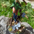 Lesika Light-eyed druid 75mm and 32mm pre-supported print image