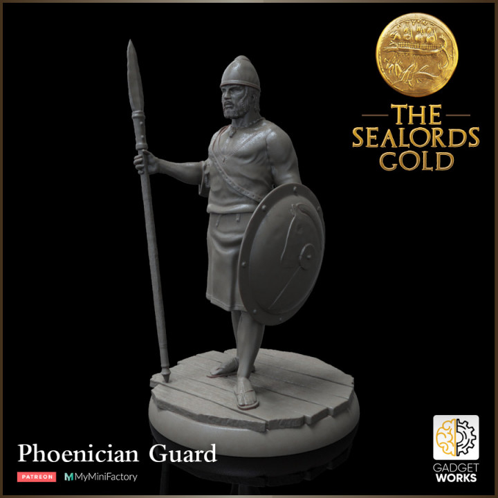 3D Printable Ancient Figures Value Pack by Gadgetworks