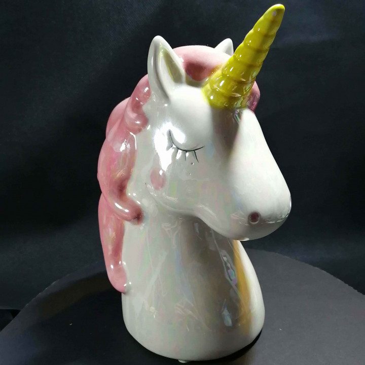 Unicorn head(generated by revopoint pop)