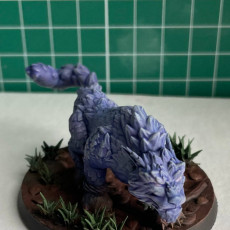 Picture of print of Tiger Night Elf - 32mm scale printable miniature