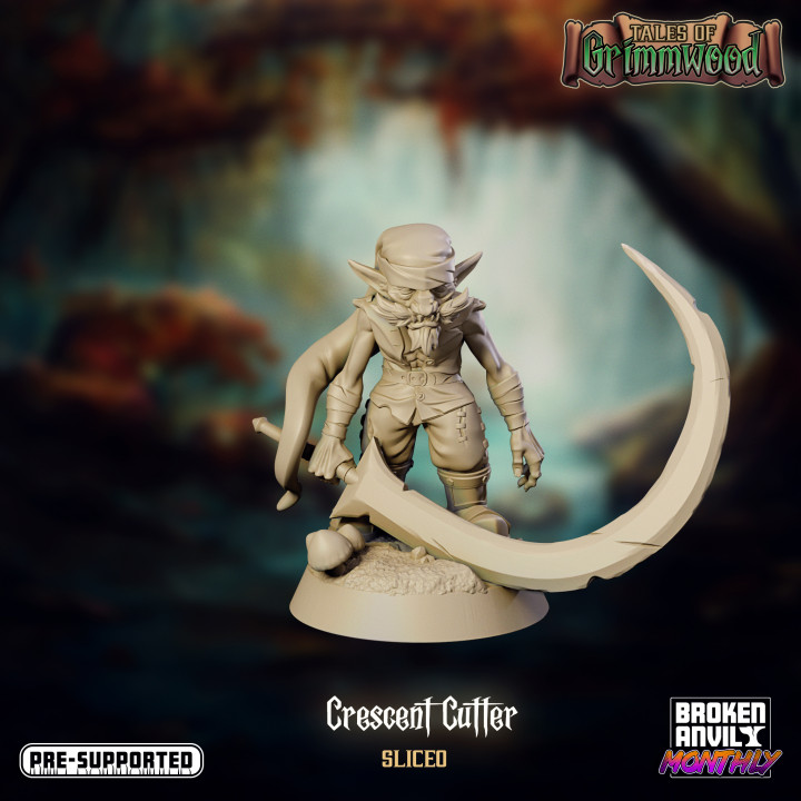 Tales of Grimmwood- Demon Cap Crescent Cutter image