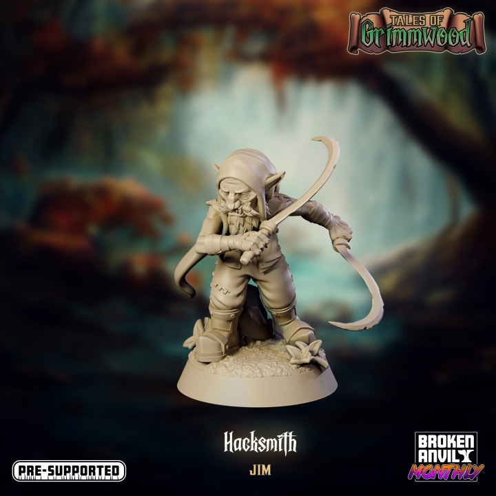 Tales of Grimmwood- Demon Cap Hacksmith image