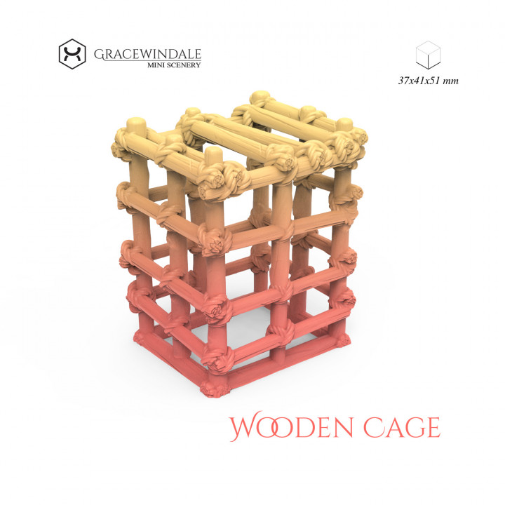 Wooden Cage image