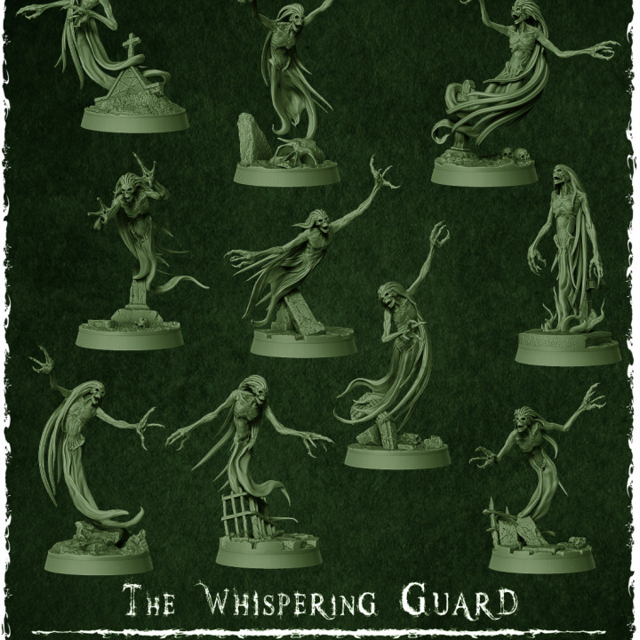 The Wraith King's Army - The Whispering Guard's Cover