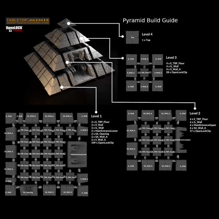 Egyptian Pyramid Walls image