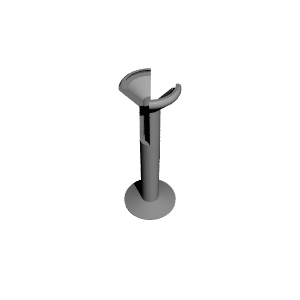 Painting handle for miniatures - Aladdin Handle 3D model 3D printable