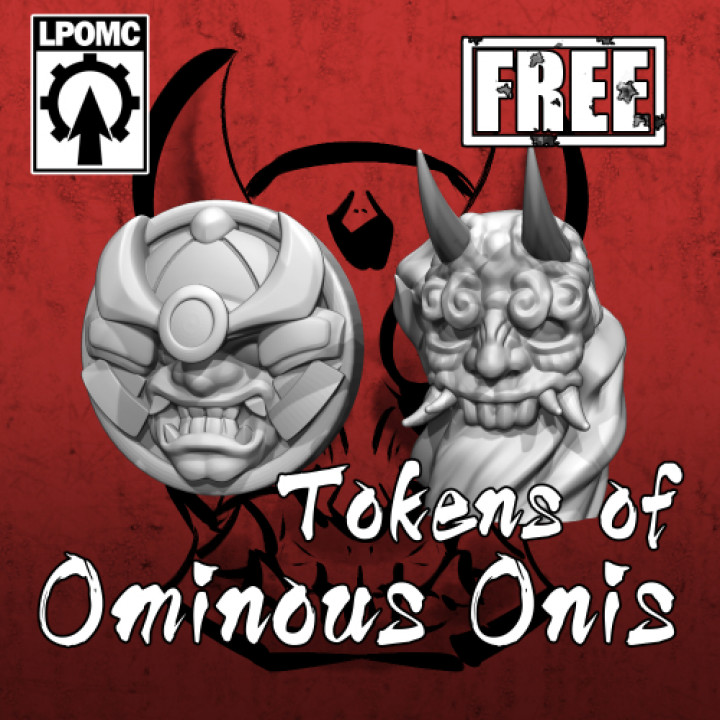 Ominous Onis  Tokens (pre supported) image