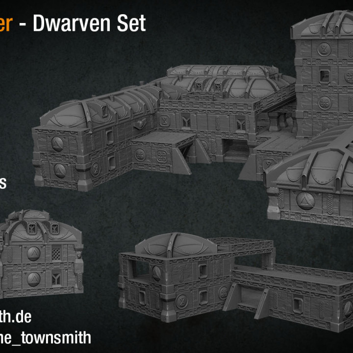 Dwarven Print Ready Collection image