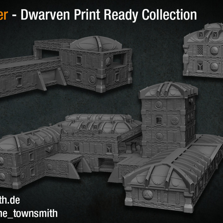 Dwarven Print Ready Collection image
