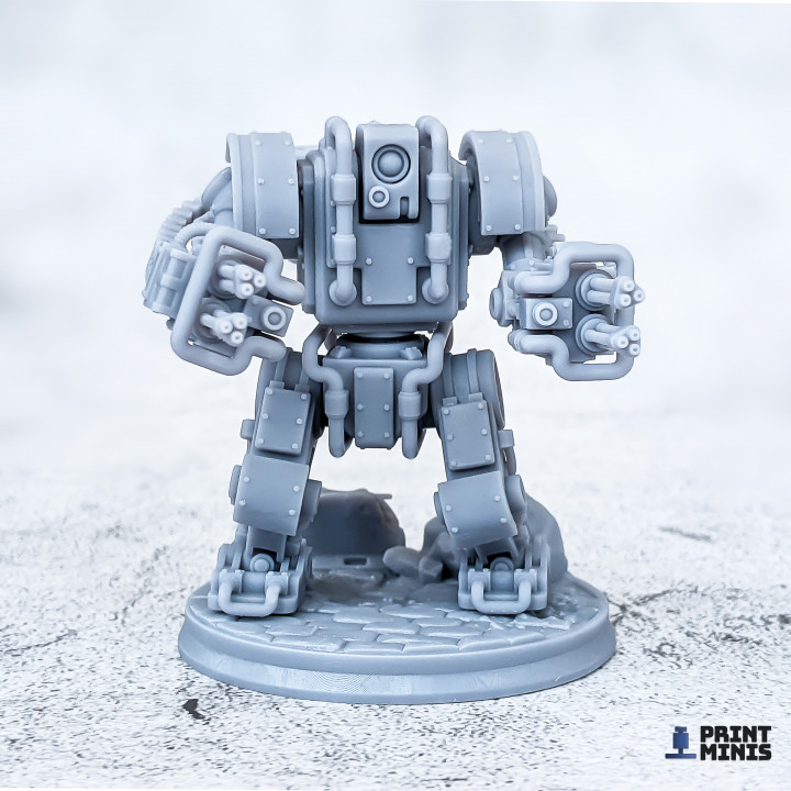 Defender Class Robots x3 (modular) - Automata Collection image