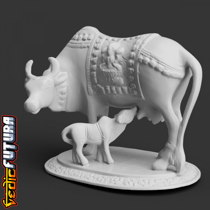 Sacred Cow with Calf image