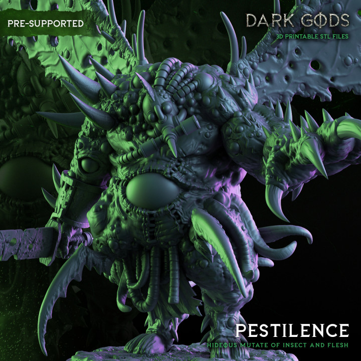 Pestilence - Dark Gods's Cover