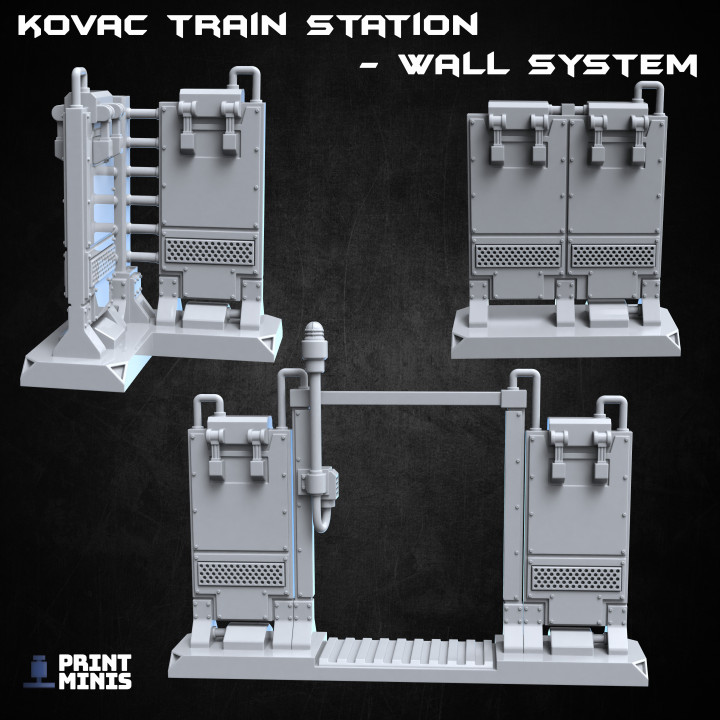 Kovac Station Urban Scenery Pack - Automata Collection image