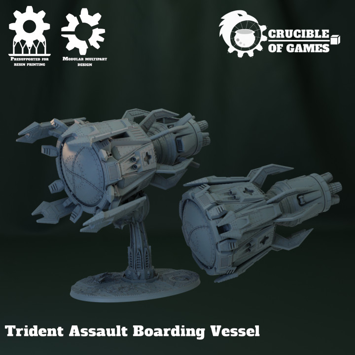 Trident Assault Boarding Vessel (28mm) image