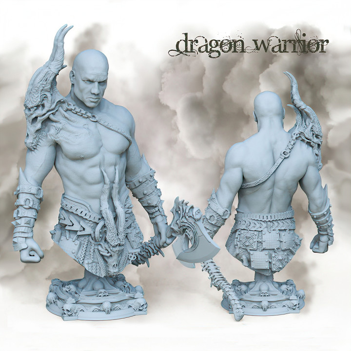 Dragon Warrior Bust Presupported image
