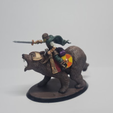 Picture of print of The Shattered Crown  "Fiarcesonne" Bear Rider