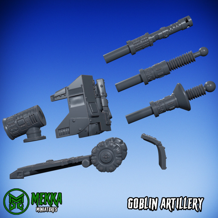 3D Printable Goblin Artillery by Mekka Miniatures