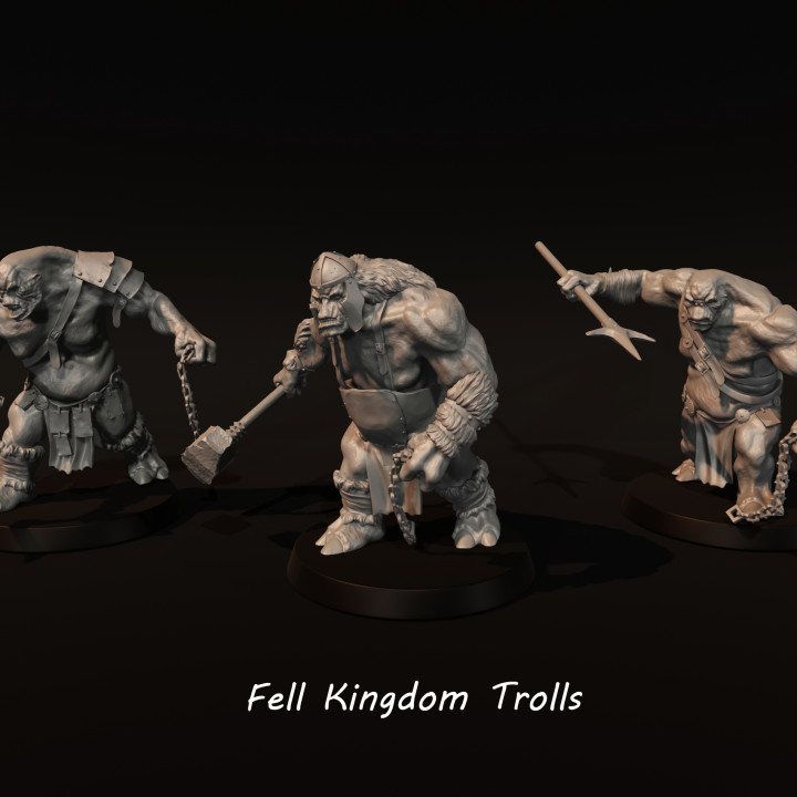 3 Fell Kingdom Trolls image