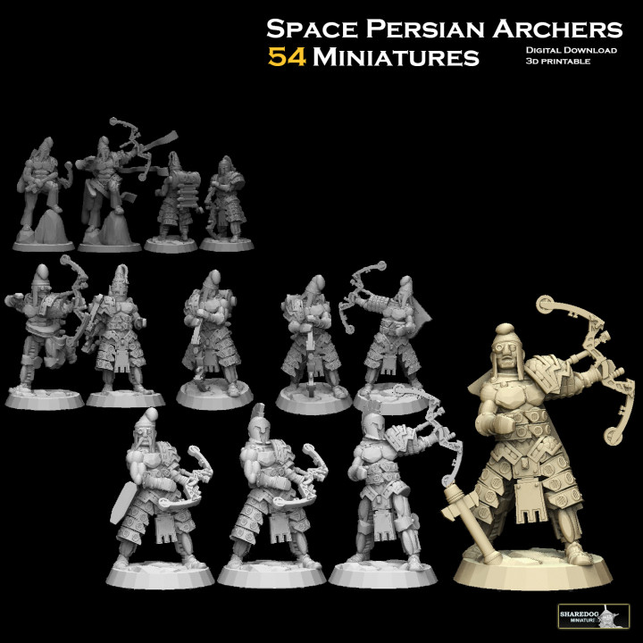 Space Persian Archers Megapack image