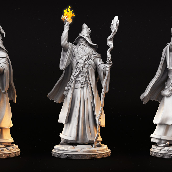 Wizard - Sólon (the wiser) - MASTERS OF DUNGEONS QUEST image