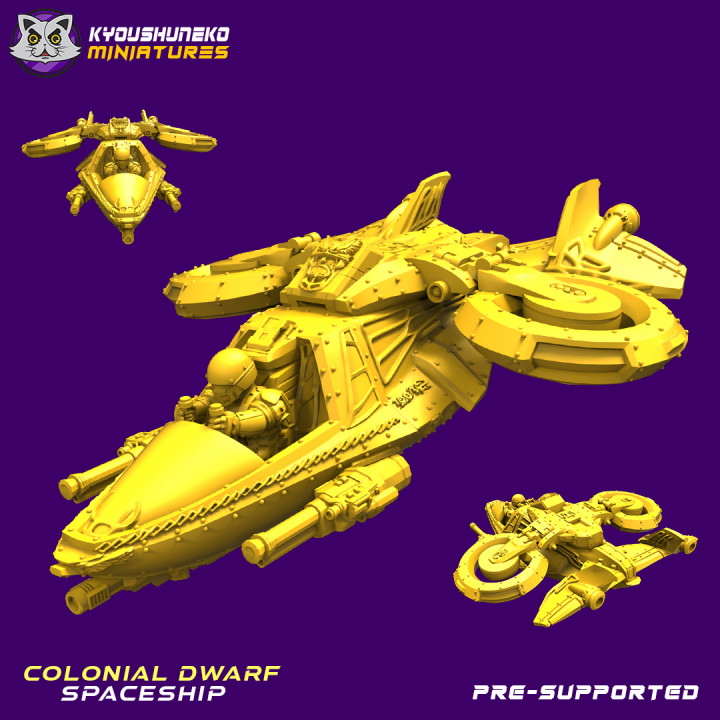 Colonial Space Dwarf Spaceship image